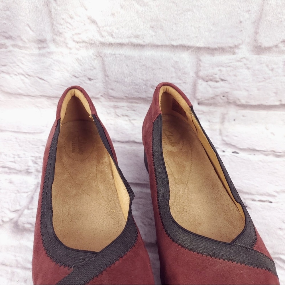 Clarks Artisan Daelyn Hill Leather Slip On Shoes … - image 5